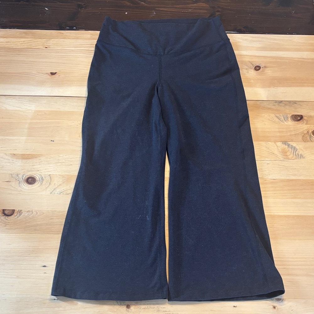 Old Navy Black Extra High Rise Wide-Leg Pants